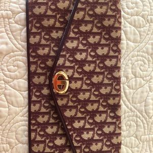 Vintage Authentic  “Christian Dior” clutch